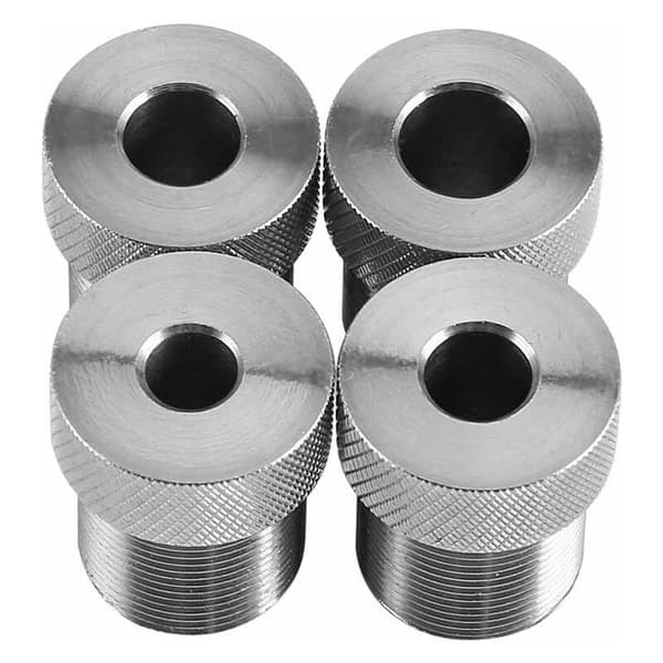 6/7/8/9/10mm Drill Guide, Woodworking Centering Tool, Vertical Drilling Fixture Kit (Red)
