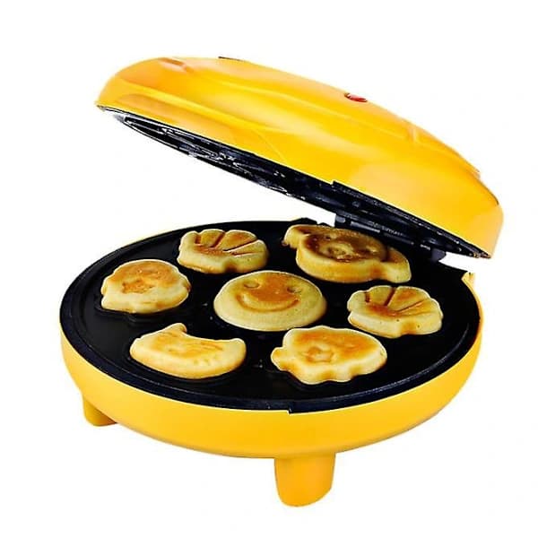 Automatic Mini Egg Waffle Cake Machine, Cartoon Model, Bread Baking Machine for Kids
