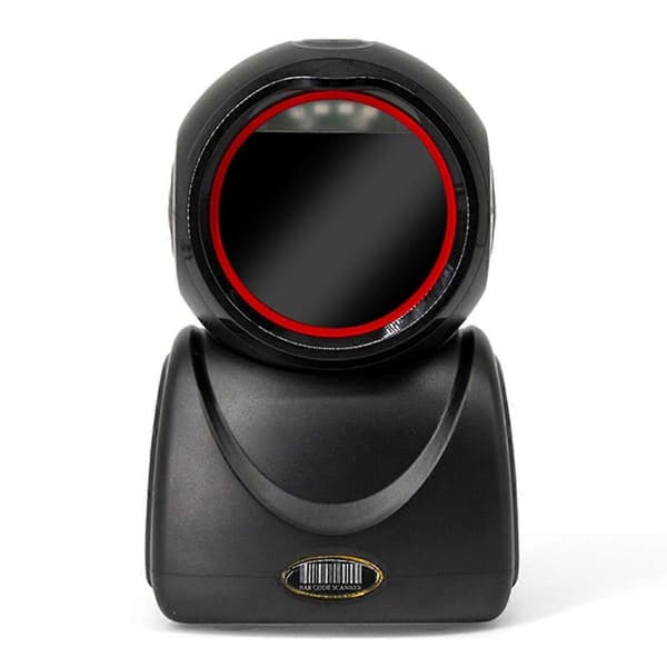 2D Omnidirektionel Stregkodelæser 1D 2D QR-kode Skrivebord Auto Sense Stregkode USB Data Matrix-læser