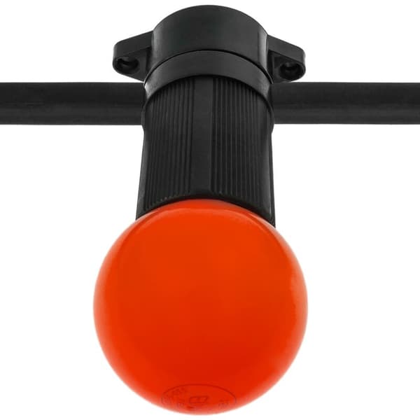 E27 lampeholder for rektangulær kabel 6x10 mm