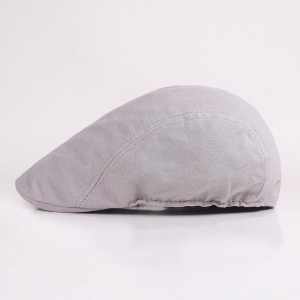 Paradise Cotton Flat Cap for Men - Cotton Ivy Flat Caps with Brim Spring-Summer