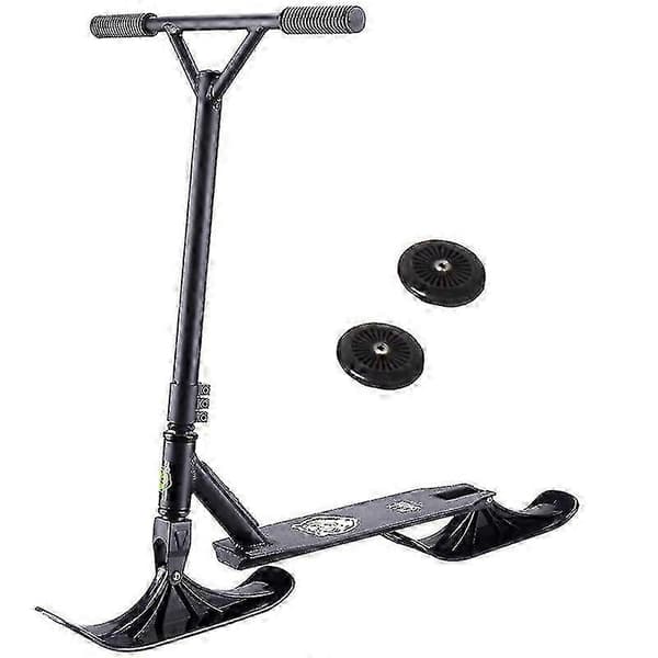 Foldable Sled Skateboard Outdoor Snow Scooter Sled Scooter Snow Ski Attachment