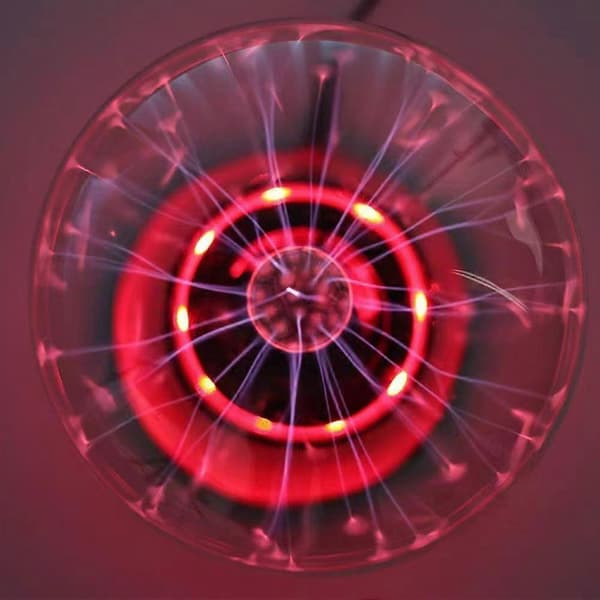 Electric Magic Plasma Ball, Touch Glass LED Night Light LED Atmosphere Night Light A A