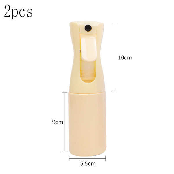 2 stk. sprayflaske - 200 ml - Lysegul