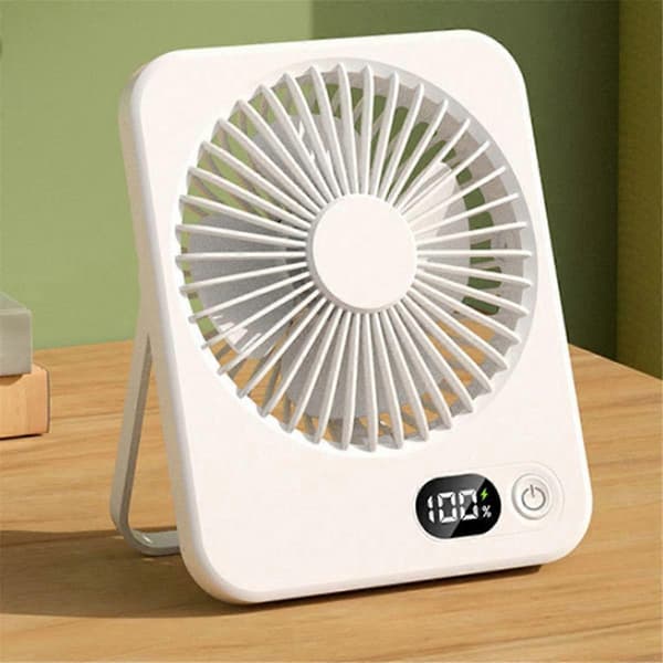 Portable Desk Fan Rechargeable Long Endurance Ultra-thin