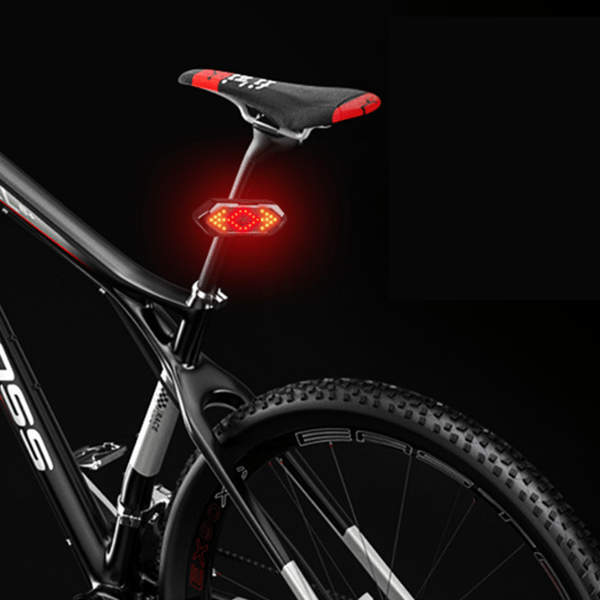 Remote Control Turn Signal Taillight USB Charging Mountain Water