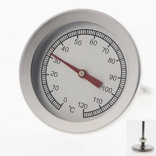 Pizzaugnstermometer Noggrann temperaturkontroll för krispiga pizzor