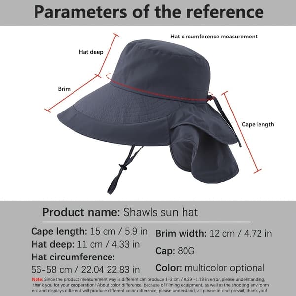 Breathable Wide Brim Beach Hat with Ponytail Opening [DB] Black