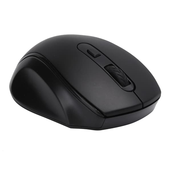 Trådløs Mus 2.4Ghz Kontor/Gaming Ergonomisk Computermus til Bærbar Stationær Computer Tilbehør Sort