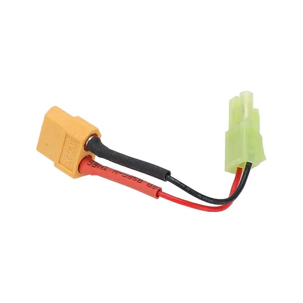 6 cm XT60 hanstik til Tamiya hanstik adapterkabel til RC Lipo batterioplader