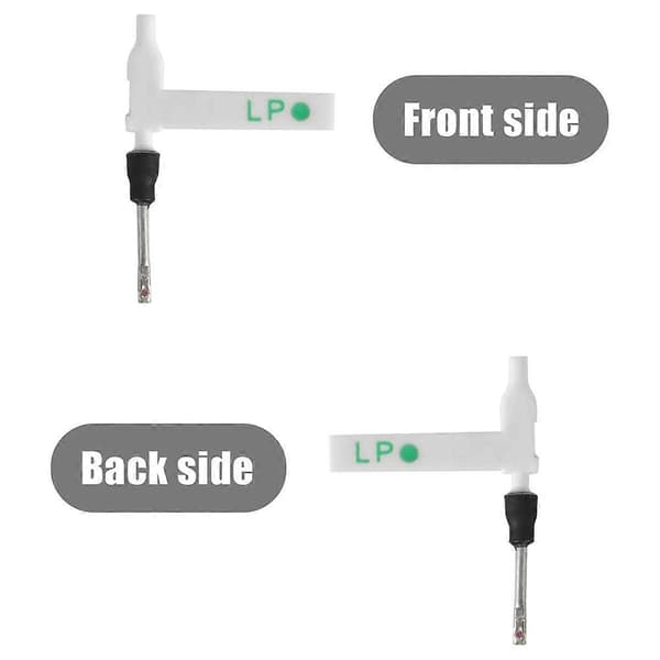 4 Pieces BSR Stylus Needles, Double-Sided Turntable Needles Replacement Phonograph Turntable Needle for BSR -16 -17