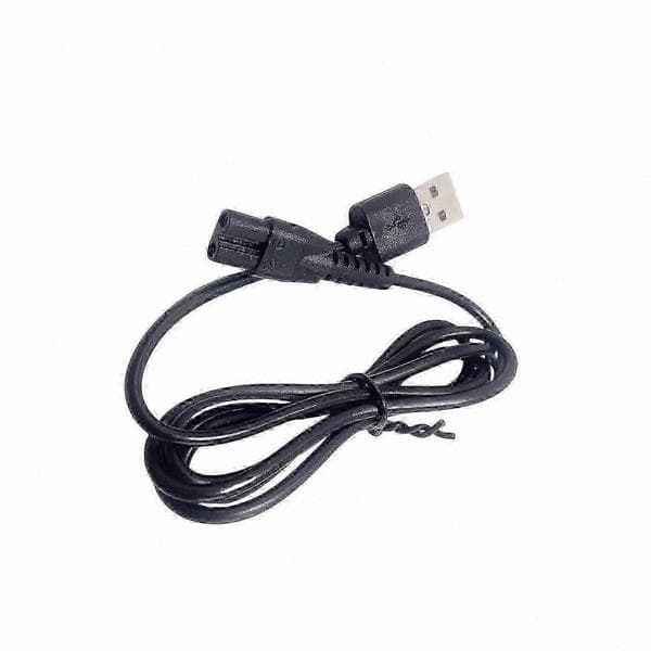 USB-opladerkabel til trimmer, erstatningsledning kompatibel med plæneklipperenheder