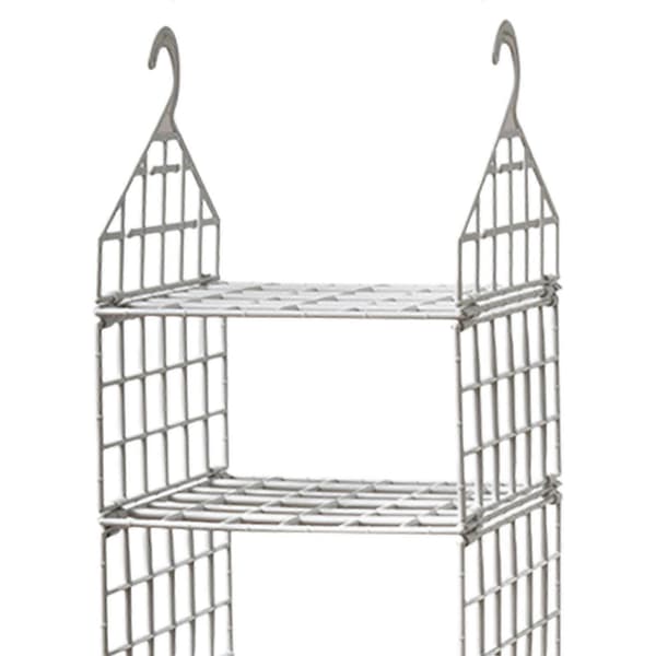 Hanging Closet Organizer Foldable Shelf for Wardrobe Organization for Sweaters Living Room Dorm