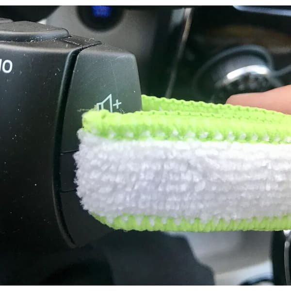 2 stk bilbørste støvbørste fjærstøvkost mikrofiber bilinteriørrenser luftventilbørste børste