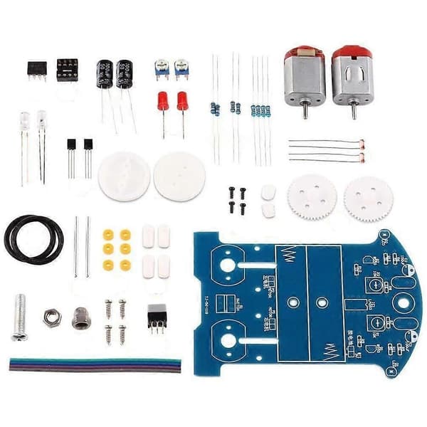 Practice Soldering, Learn Electronics, Smart Car Soldering Project, DIY Kit