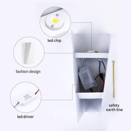 10W LED Indoor Wall Lamp Decorative Lamp Modern Creative Original Lighting