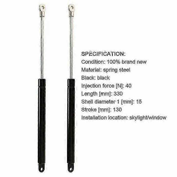 Gas Springs for Dometic Seitz Heki Caravan Roof Hatch Skylight 2pcs