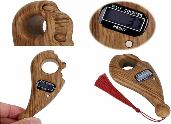 Digital teller for perler, Buddha perleteller, digital fingerteller