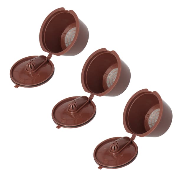 Refillable Coffee Capsule Set, Reusable Coffee Tool Suitable for Dolce Gusto Coffee Machine, 51-100ml