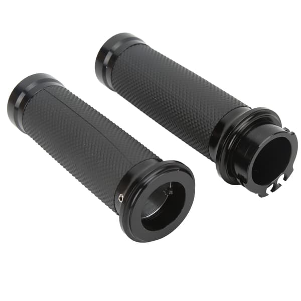 1 Pair 25mm Motorcycle Handlebars Black Comfortable Grips Anodized Universal Stainless for Motorcycles Bikes