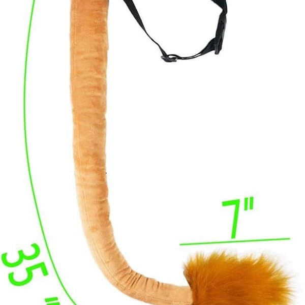 1 pc. Cute Lion Long Tail Role Play Fun KLB