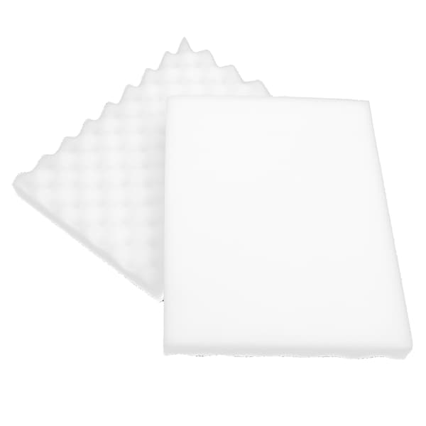 2 st Fondant Forming Plate DIY Wavy Fondant Flower Drying Modeling Sponge Mat Tool White