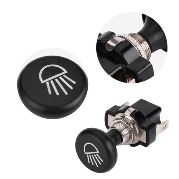 Frontlysbryter for golfbil 12 volt 4034 for Club Car, og andre Universal