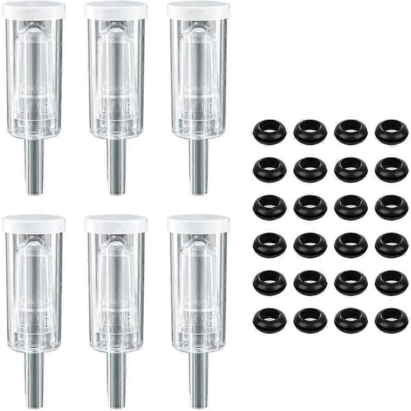 Fermentation airlock for fermentation, airlock with silicone grommet, for preserving, brewing, beer, wine, sauerkraut