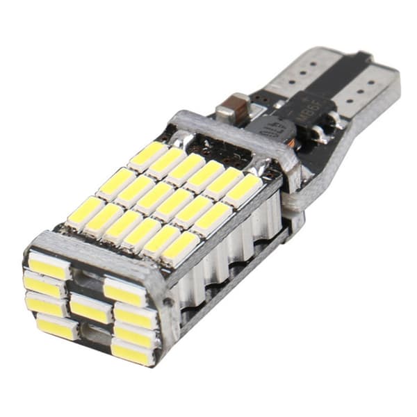 2 kpl T15 W16w 45 Smd 4014 Led Auton lisävalo Ei virhettä Peruutus