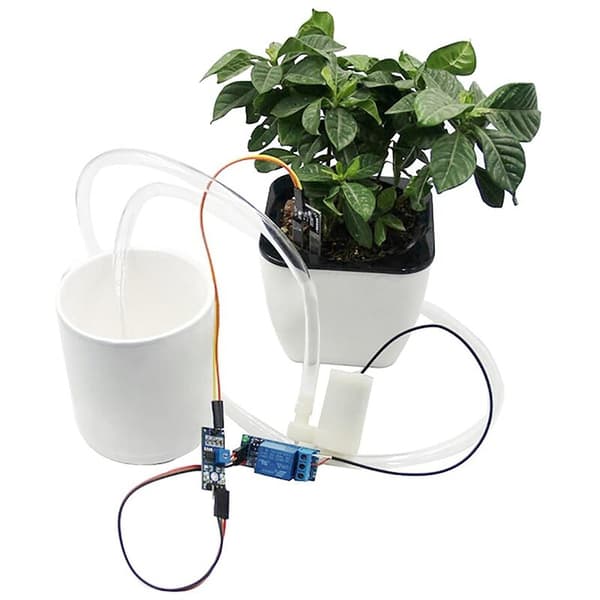 Jordfugtighedssensor Kit Automatisk Vandingssystem Manager med Minipumpe til DIY Kit EK1915