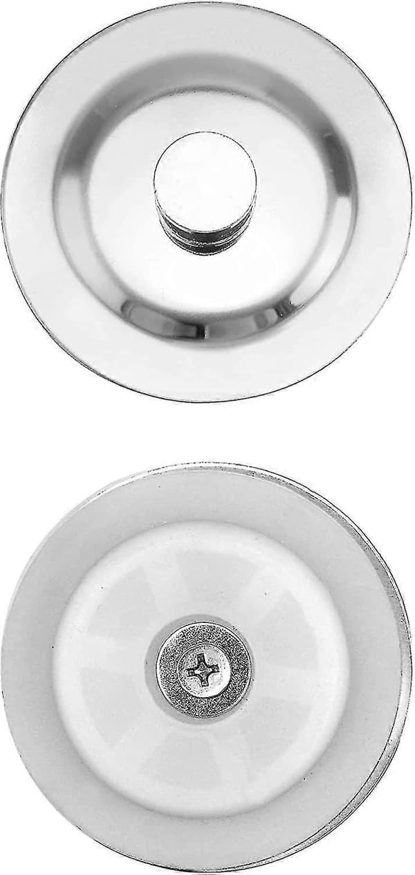 1-pakning Universal Badekarpropp, Vaskepropp, Avløpspropp i Rustfritt Stål, 39 mm Hull, Vaskepropp for Baderom og Kjøkkenvask