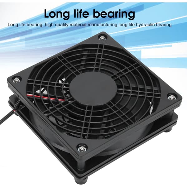 2 Ultra Stille USB Computer Ventilatorer, 5V 18dBA Lav Støj Køleventilator til PC, Router, Modem, TV Boks