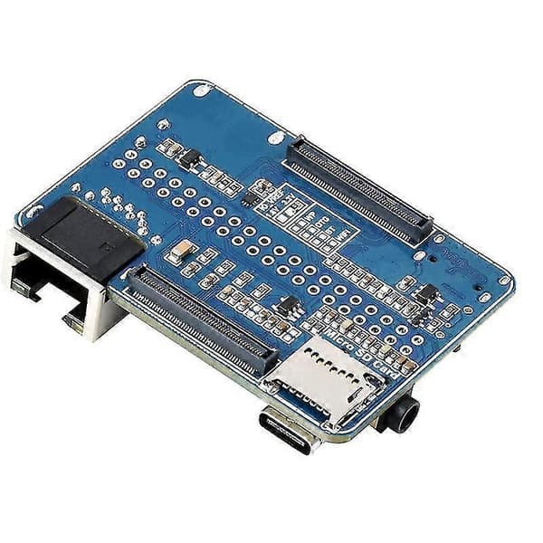 Nano-pohjalevy (B) Raspberry Pi Compute Module 4 Lite/eMMC:lle, sama koko kuin CM4 Mipi-portilla