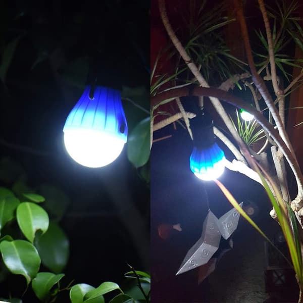 Campinglanterne LED-lampe 3 tilstande Vandtæt Nødlys