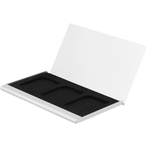 Aluminium Alloy Memory Card Holder for SD Cards 3 pcs