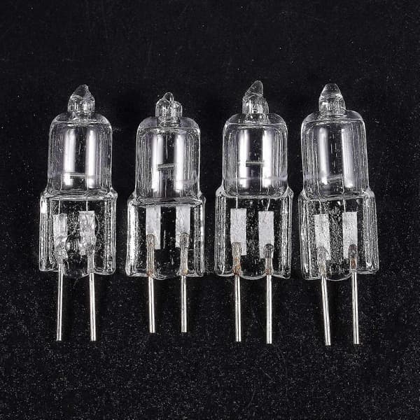 12V 20W 2-pin G4 Base Halogen Bulb 4-pack Warm White 12 12