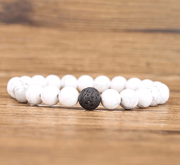 Stenbomb nubuck par armbånd seks rep