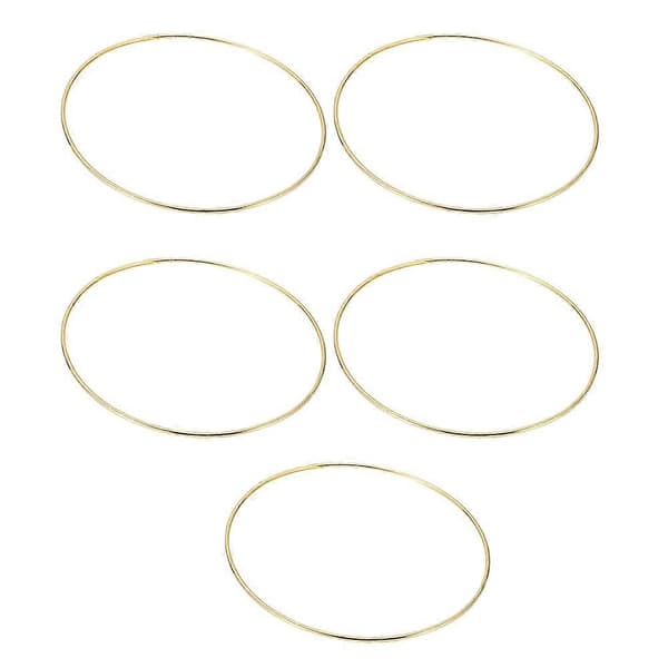 5 Pieces Dream Catcher Large Circles DIY Tools Iron Circles Round Iron Accessories
