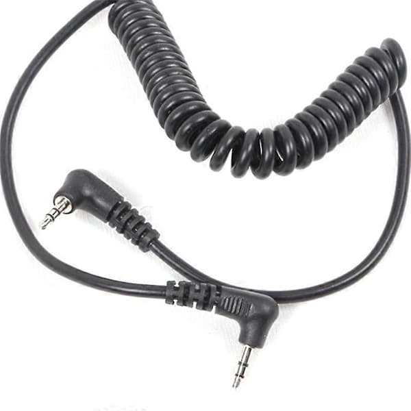 Zoomkontroll DSLR Pro Videokamera Fjärrkontroll 2.5mm Jack Kabel för Sony Panasonic LANC Jack