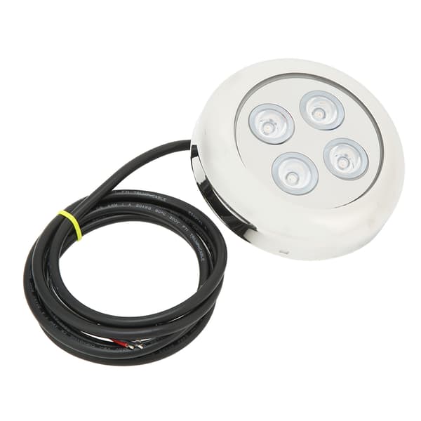 Marine Underwater Light 60° Angle IP68 Waterproof Seawater Interior Dome Light Pool Light RGB 11.5W