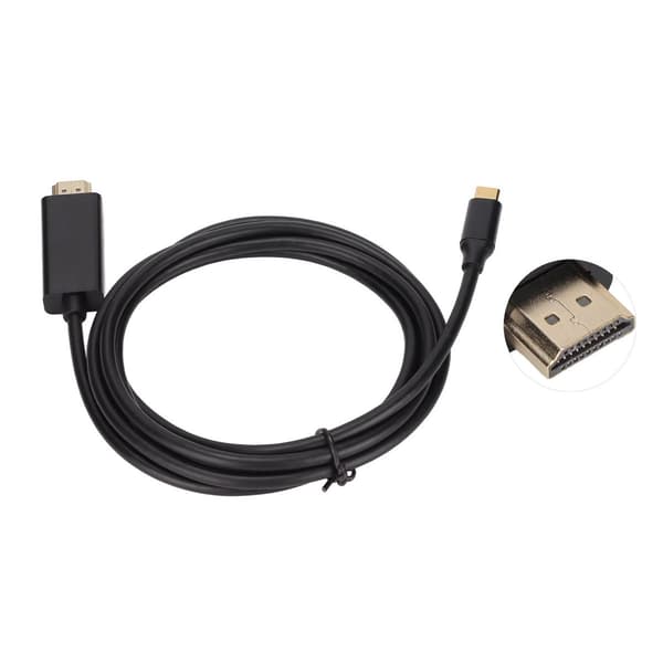 Typ-C–HD Multimedia Interface -kaapeli 4K 30Hz 1080P 10 KLB