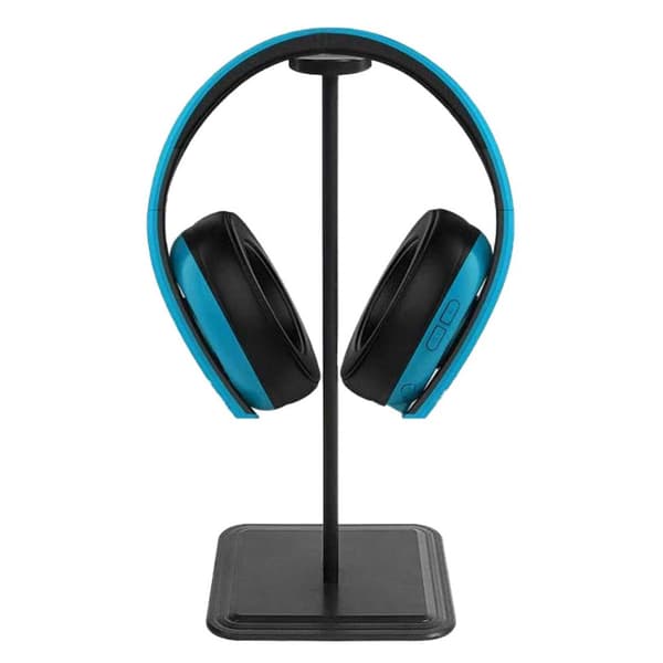 Sort Hovedtelefonstativ Hovedtelefonholder Headsetstativ Stativ til Hovedtelefoner