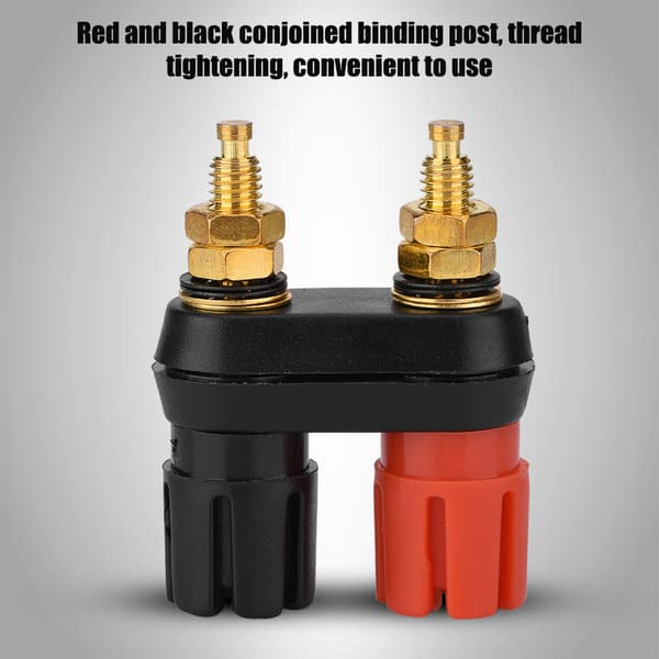 Speaker Terminal for Amplifier 2-Way Banana Plug (4 pcs) -KK