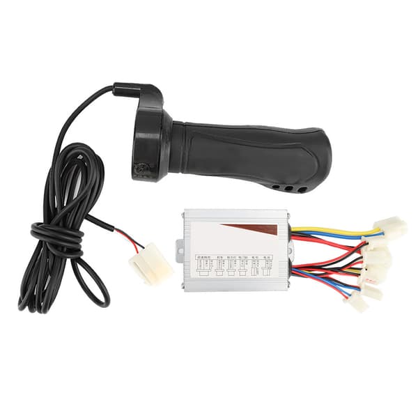 36V 500W Brushed Controller and Throttle for Electric Scooters and Bikes