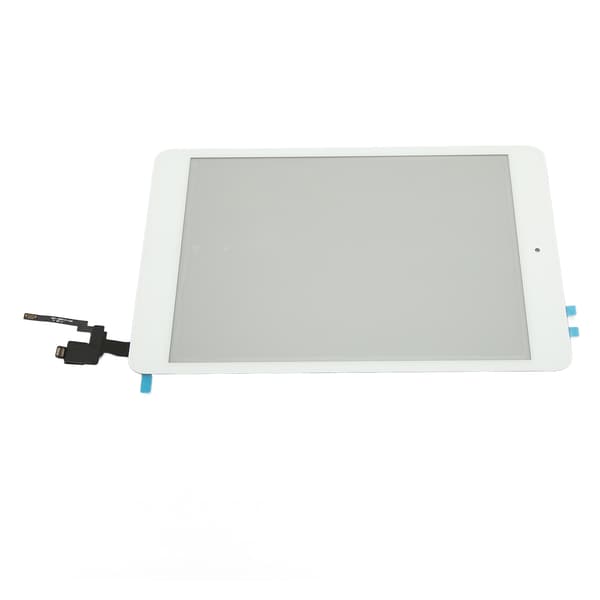 Tablet Touch Screen Replacement Tempered Glass Touch Screen Panel Digitizer with IC Button for Mini 3 White