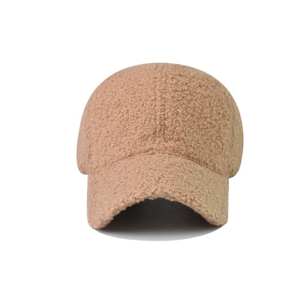 Lammeull baseballcaps, ensfarget, andnebb-caps, utendørs visir