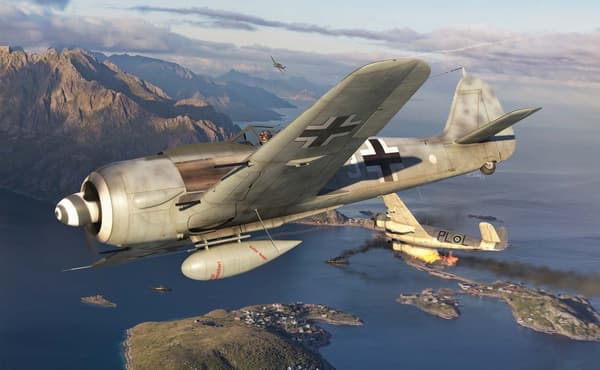 Airfix Model Fly A01020A 1:72 Focke Wulf Fw190A-8