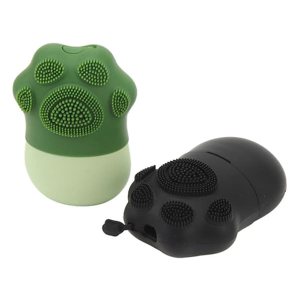 2 stk. Iskubsrulle-massager Kattekloform Genanvendelig Massage Silikone Isform