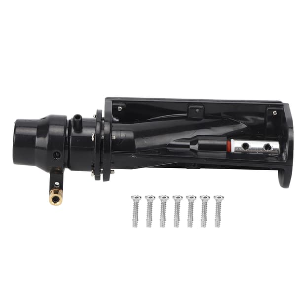 6-12V Vandjetbåd Pumpe Spray Thruster Trådløse RC Både Model Tilbehør Sort