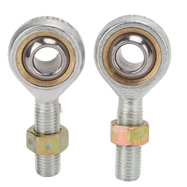 2 Pcs Rod End Joint Left Right M10 Replacement for Modified ATV Four-Wheeler Quad Go Kart